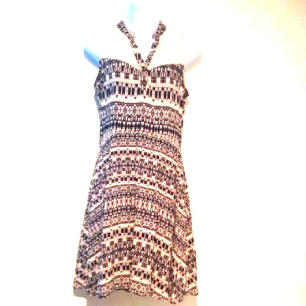 Jack Sleeveless Princess Sheer Dress Nwot